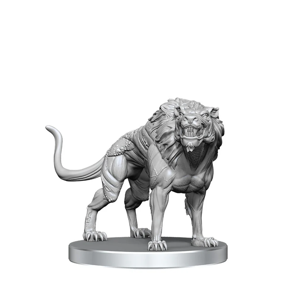 D&D Mini Hell Hound & Narzugon