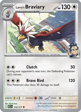 Larry's Braviary 174  ME Ascended Heroes - Uncommon