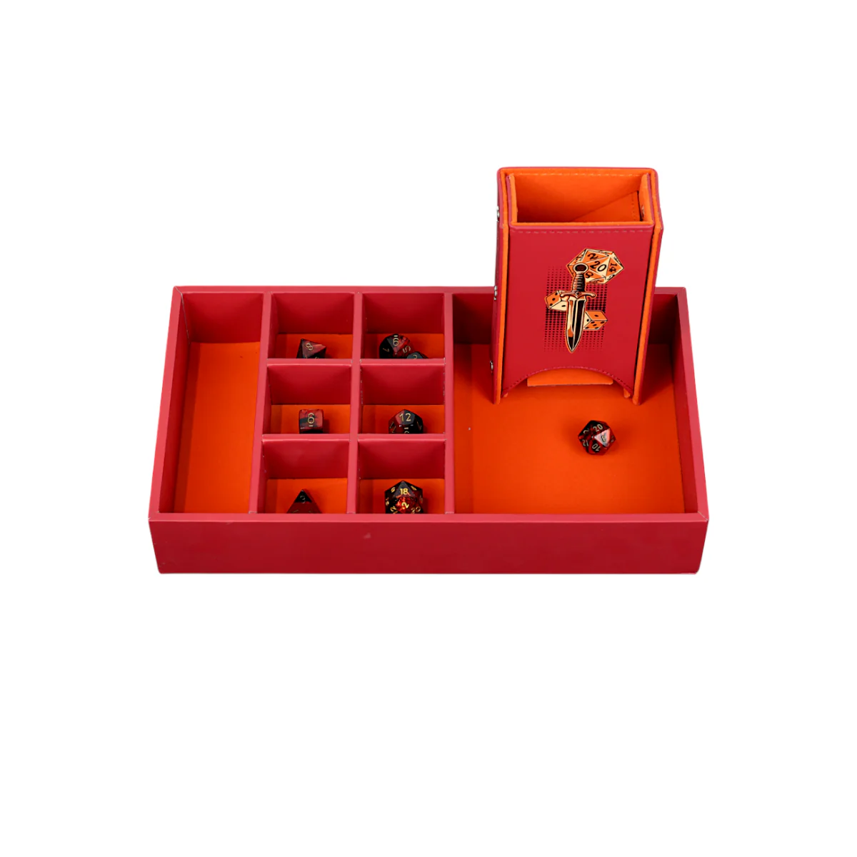 LPG Essentials Dice Case Maxi Scarlet / Copper - Image 2