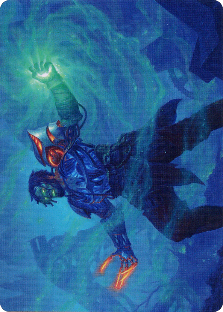 Mishra, Claimed by Gix Art Card (ASBRO-037) - The Brothers' War Art Series (Borderless) - Image 3