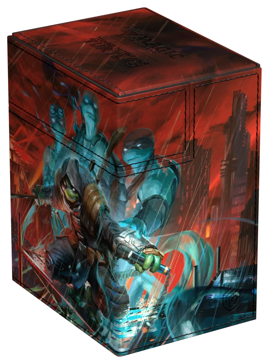Ultimate Guard: Deck Box – XenoSkin Flip'n'Tray 133+ – MTG: TMNT - Last Ronin