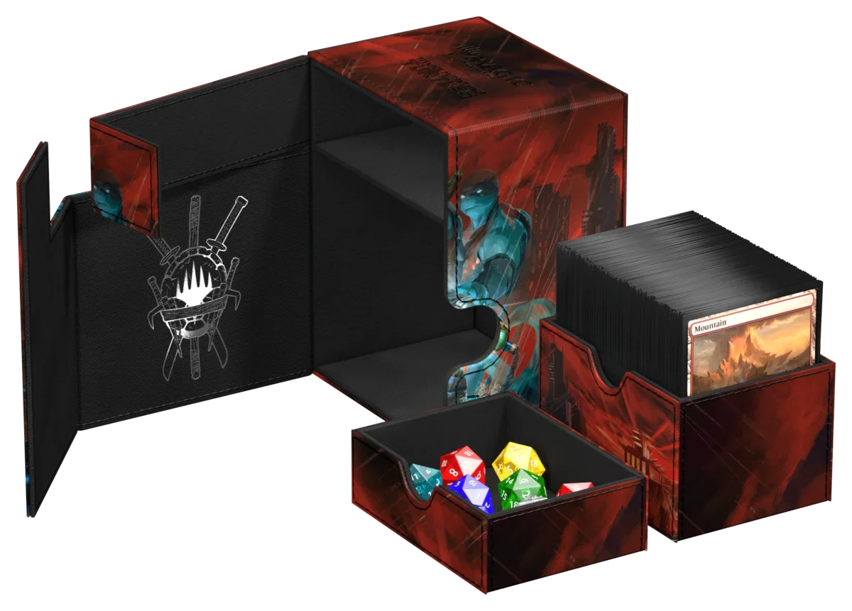 Ultimate Guard: Deck Box – XenoSkin Flip'n'Tray 133+ – MTG: TMNT - Last Ronin - Image 2
