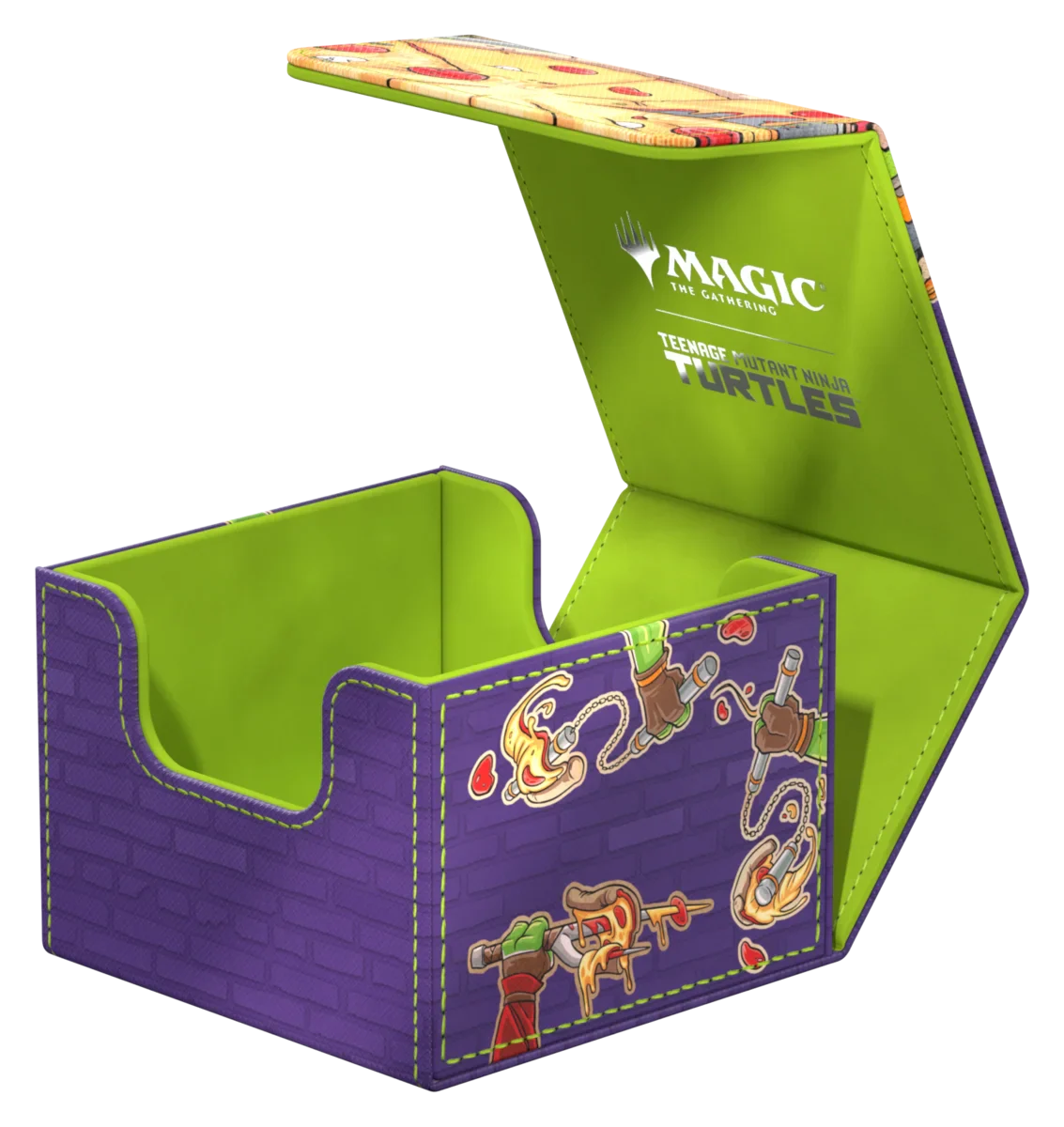 Ultimate Guard: Deck Box – XenoSkin Sidewinder 133+ – MTG: TMNT – Pizza Box - Image 2