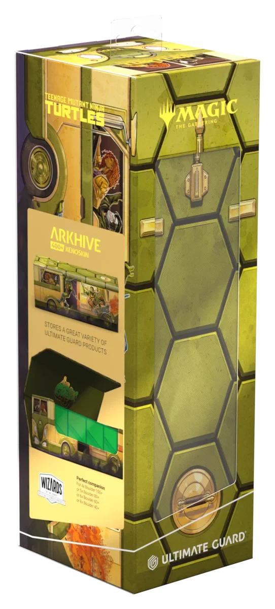 Ultimate Guard: Deck Case – XenoSkin Arkhive 400+ – MTG: TMNT – Turtles Van - Image 2